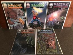 Pakkins Land Entire Comic Series 1-5 Alias Comics Eisner Nominee