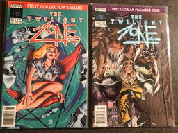 2 Twilight Zone Comics number 1s Now Comics