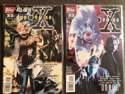 5 X-Files Comics #22-24 and #31 and #35 Topps Comics