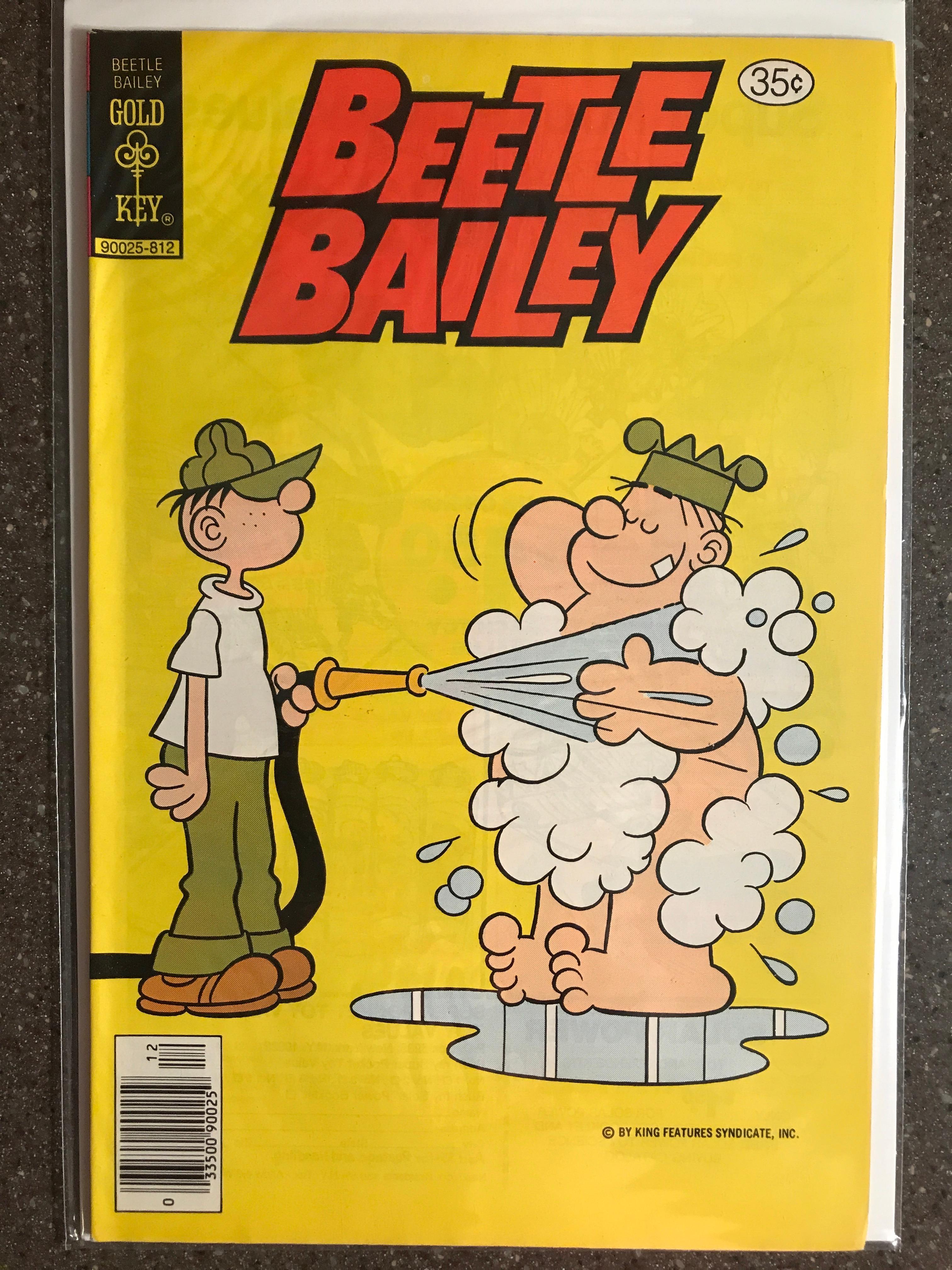 Beetle Bailey Comic #124 Gold Key Comics 1979 Bronze Age Cartoon Comic