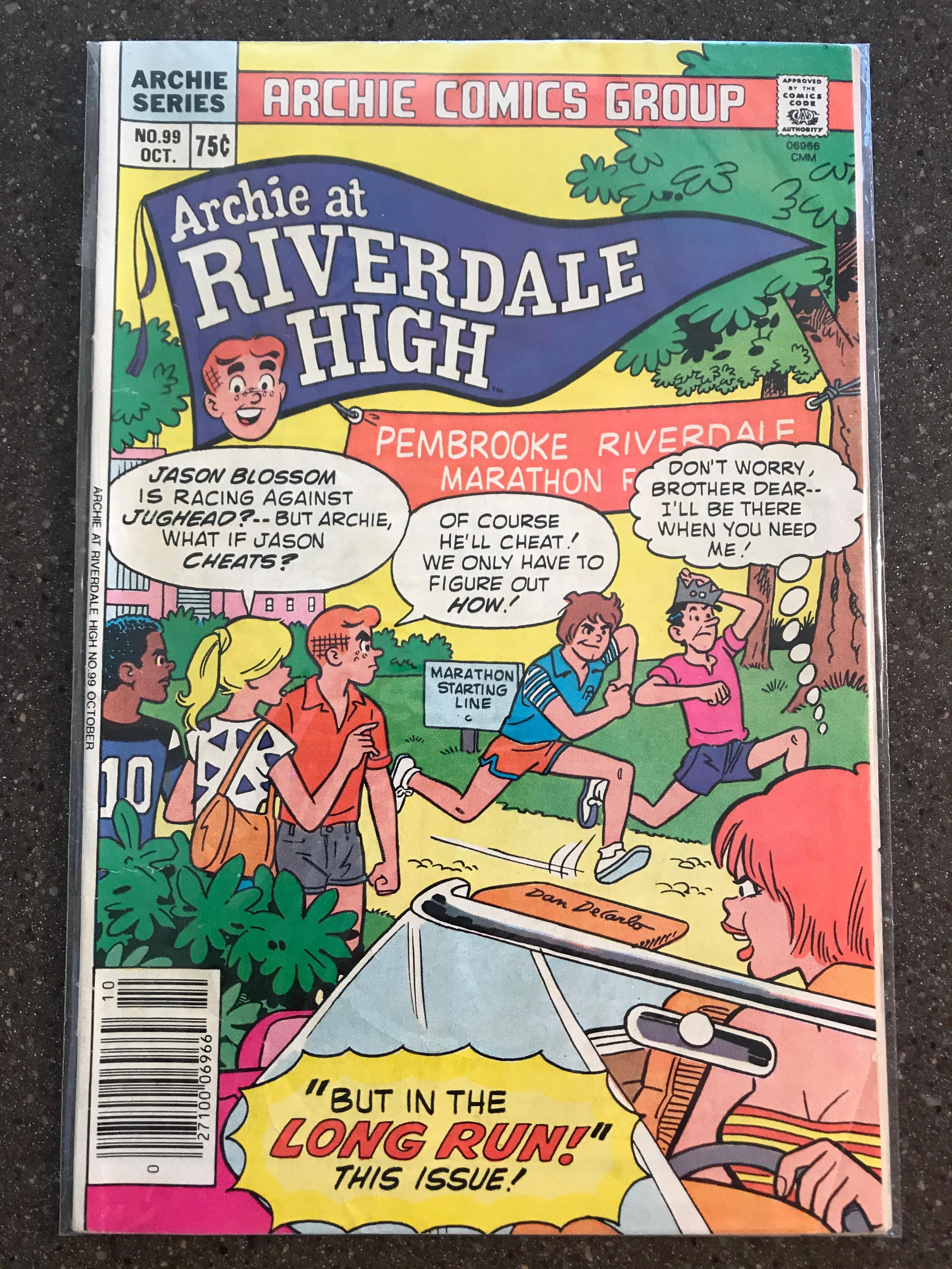 Archie at Riverdale High Comic #99 Archie Series Comics 1984 Bronze Age