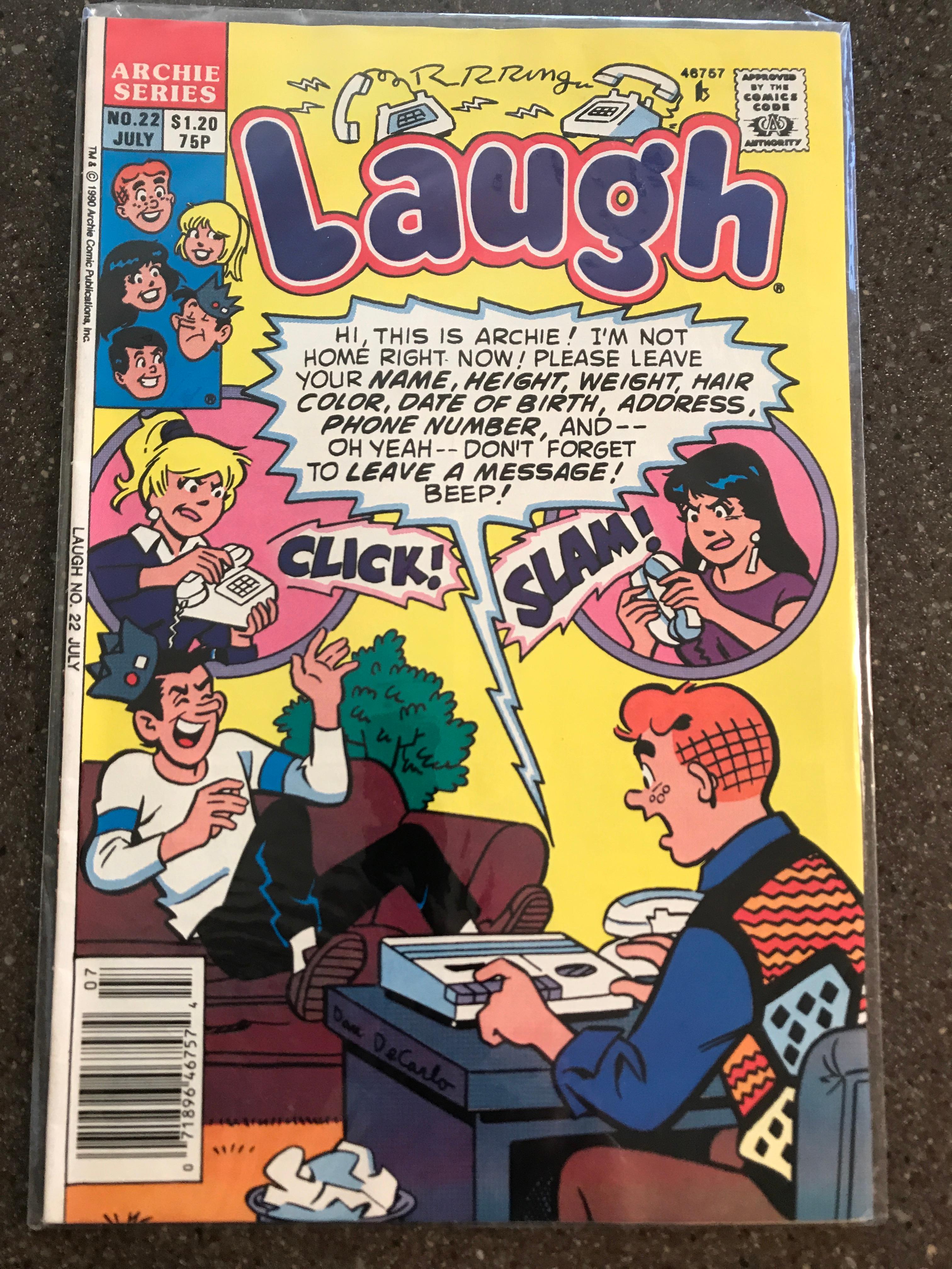 Laugh Comic #22 Archie Series Comics
