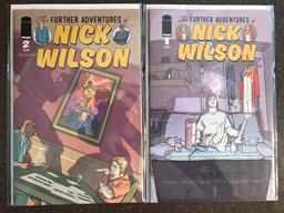 2 Issues The Further Adventures of Nick Wilson Comics #1 & #2 Image KEY 1st Issue