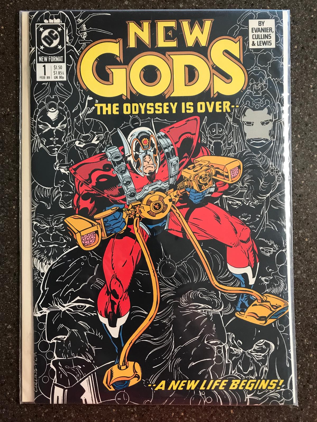 New Gods Comic #1 DC Comics 1989 DC Comics KEY 1st Issue