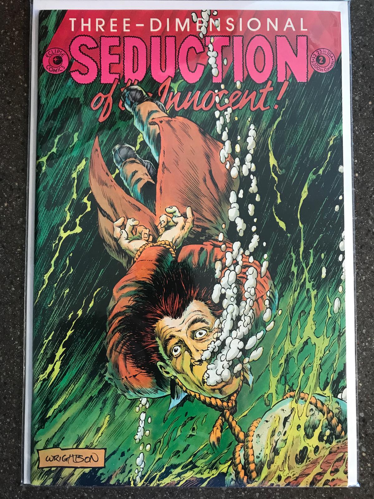 Seduction of the Innocent Comic 3D #2 Eclipse Comics 1986 Copper Age