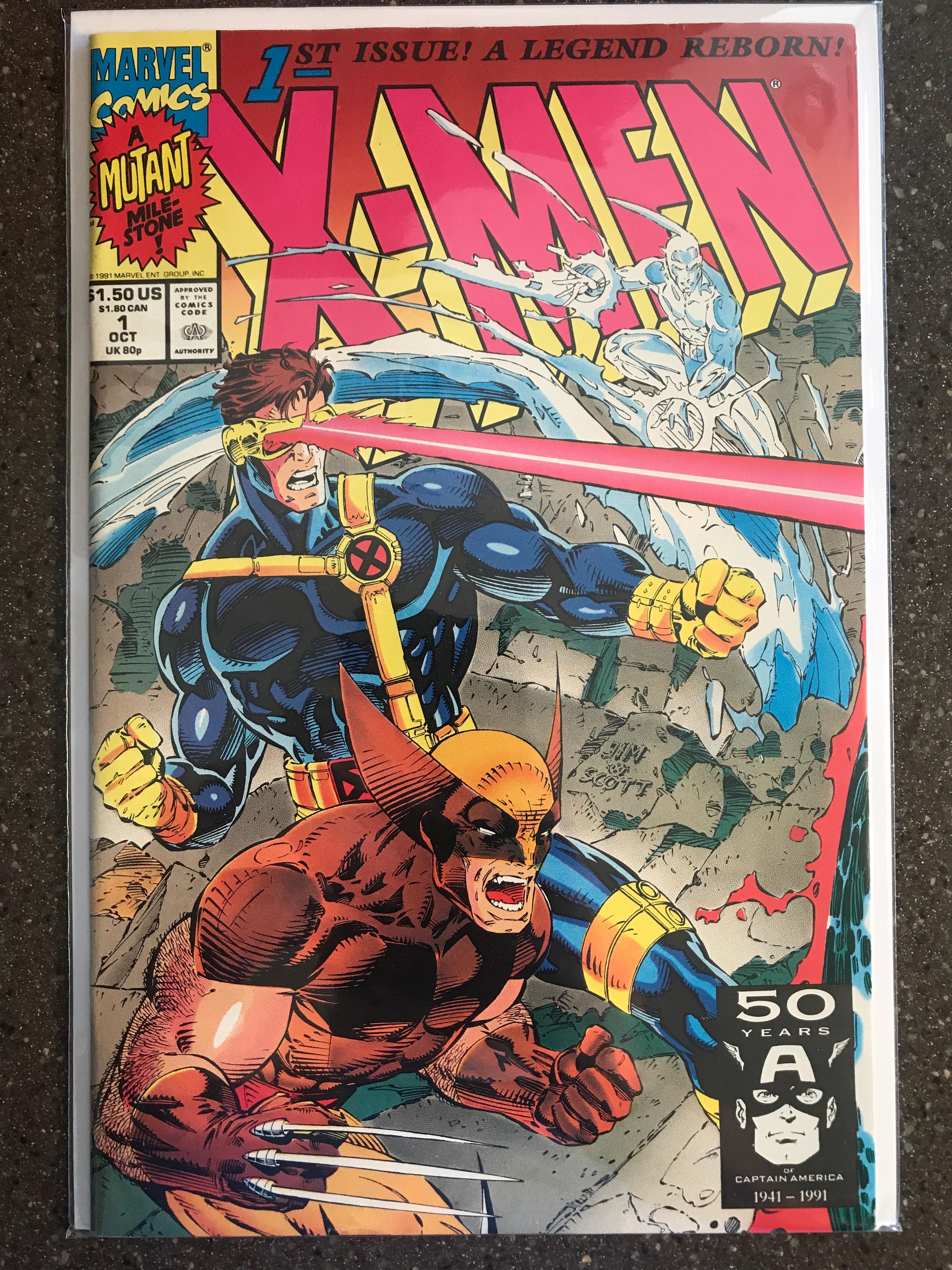 X-Men Comic #1 Marvel Comics KEY 1st Issue 1st Appearance of Gold Team 1st Appearance of Blue Team