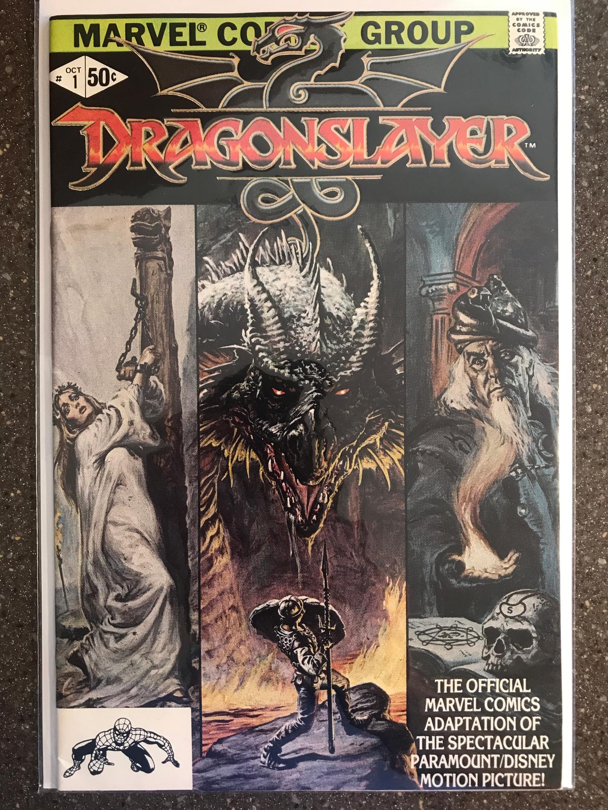 Dragonslayer Comic #1 Marvel Comics 1981 Bronze Age KEY 1st Issue