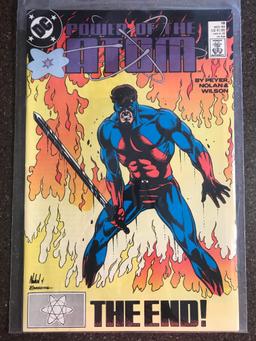 2 Issues Power of the Atom Comic #17 &#18 DC Comics 1989 Copper Age KEY Series Finale