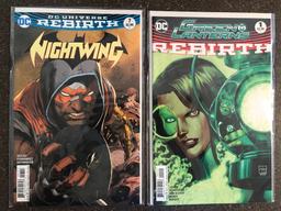 2 Issues DC Universe Rebirth Green Lantern Comic #1 & Nightwing Comic #7 KEY 1st Issue