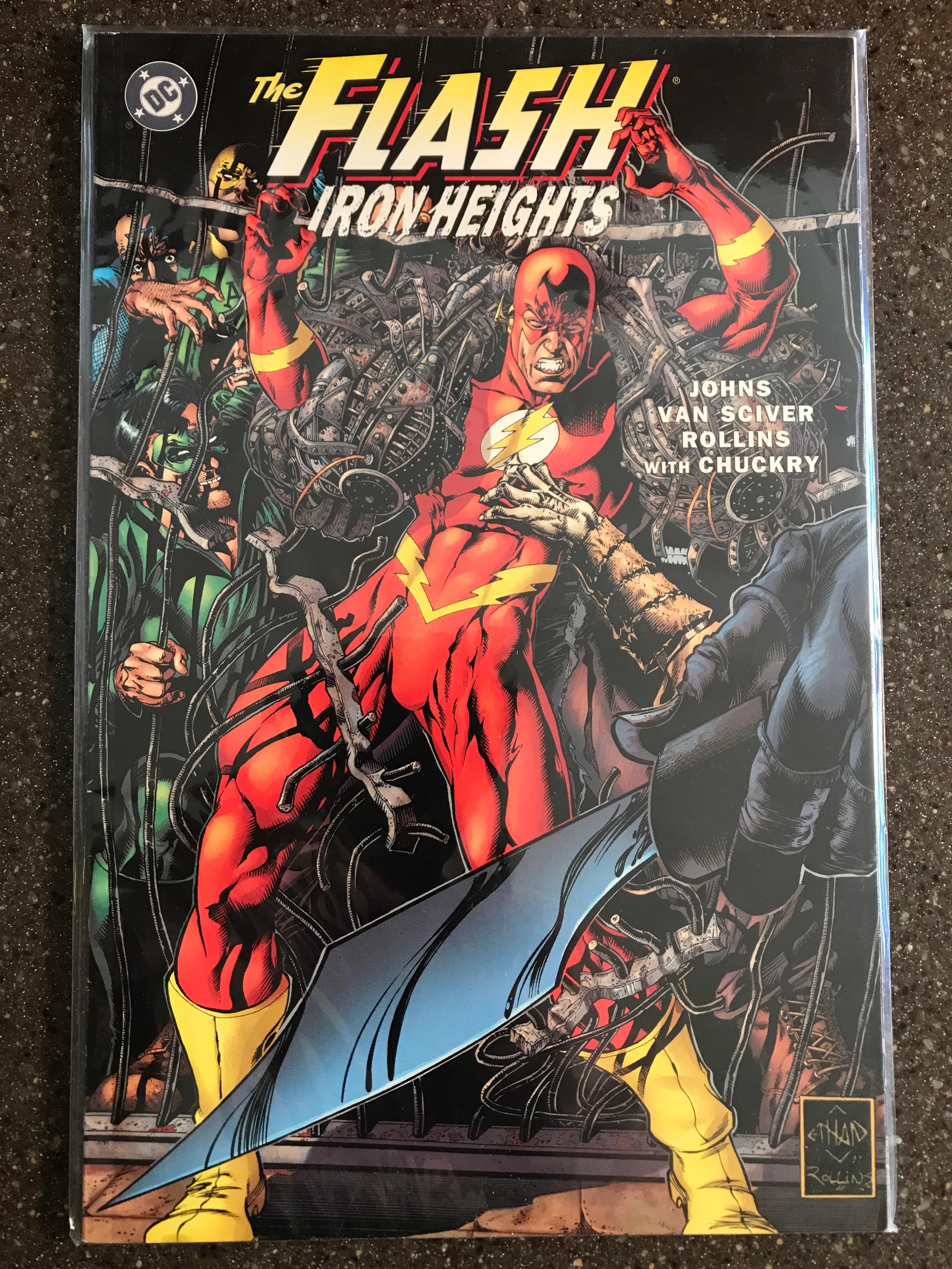 The Flash Iron Heights Graphic Novel DC Comics Piper Scarlet Speedster