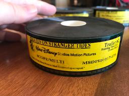 Pirates 4 35mm Movie Trailer Original Unused Walt Disney Studios Hard to Find