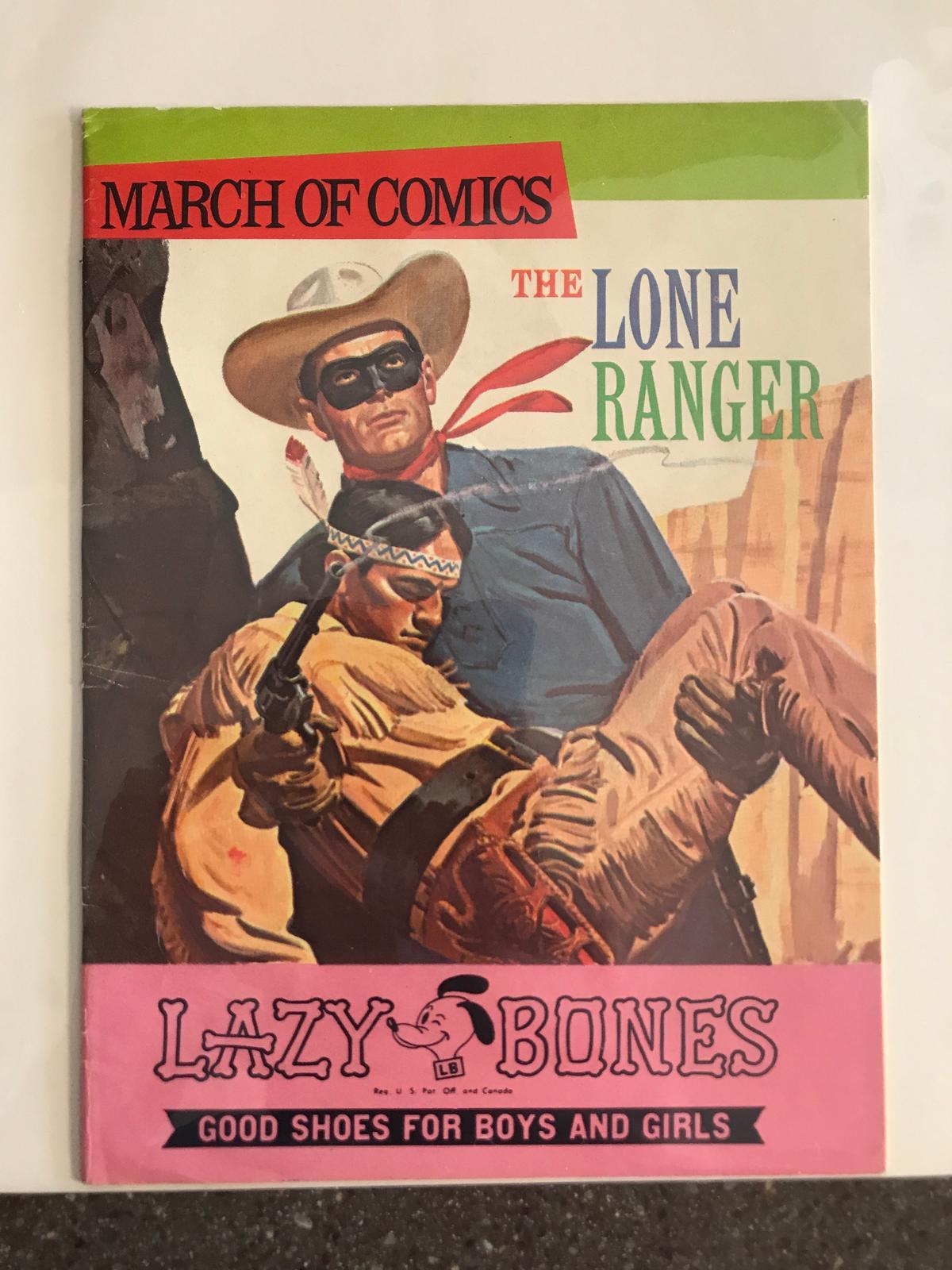 March of Comics #350 KK Western The Lone Ranger 1970 Bronze Age