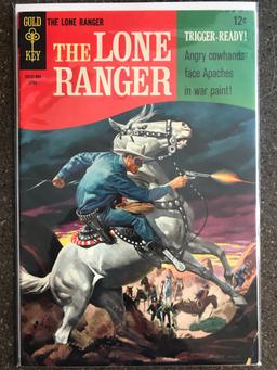 The Lone Ranger Comic #10 Gold Key 1967 SILVER Age 12 cent painted cover