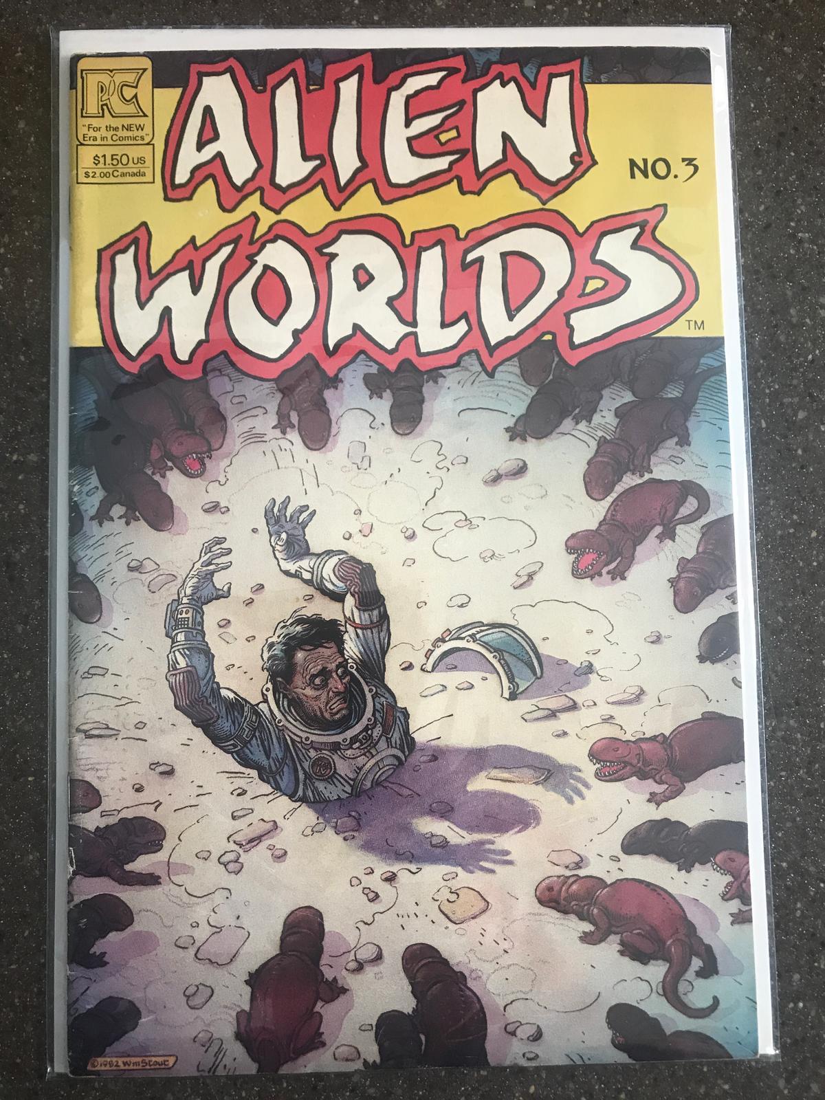 Alien Worlds Comic #3 Pacific Comics 1983 Bronze Age