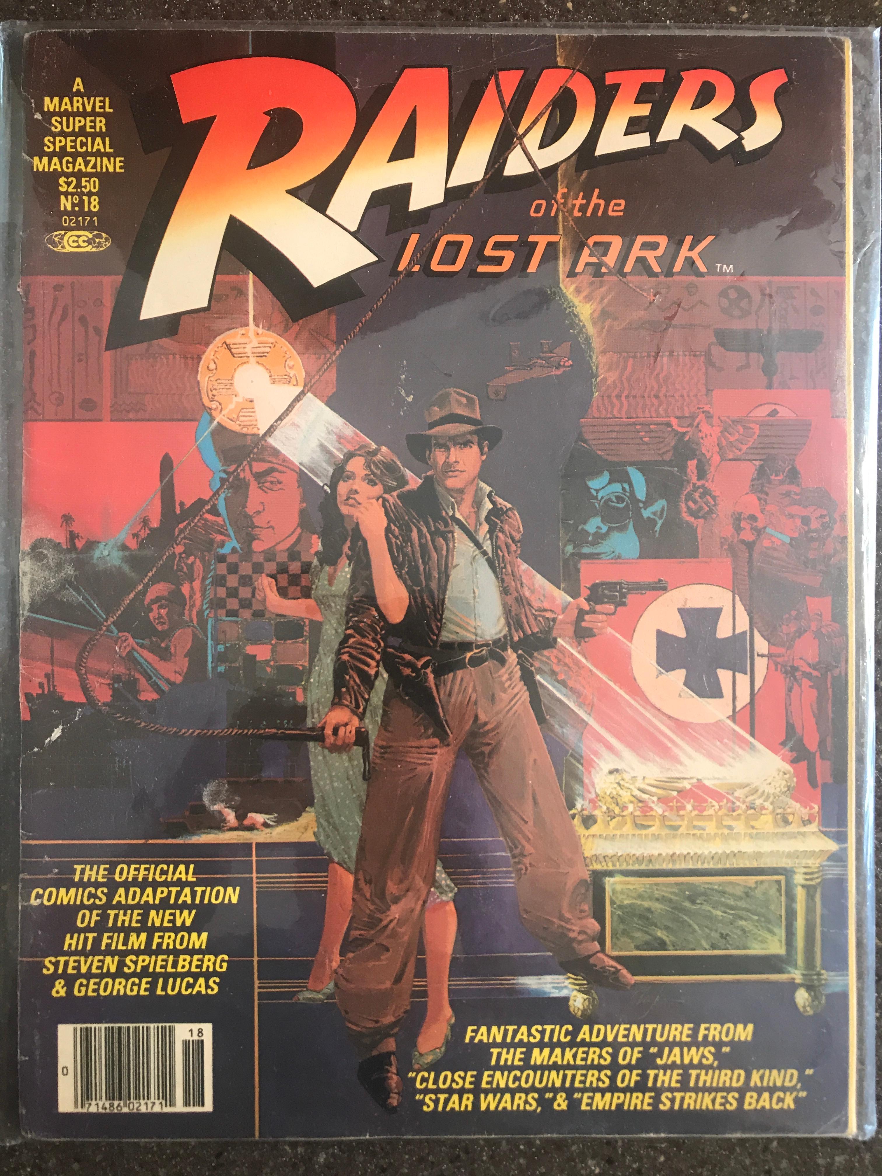 Marvel Super Special #18 Raiders of the Lost Ark 1981 Indiana Jones