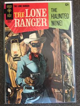 The Lone Ranger Comic #8 Gold Key 1967 Silver Age Painted Cover 12 Cents