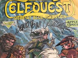 Elfquest Seige At Blue Mountain Comic #4 SIGNED BY Writers/Artist Richard and Wendy Pini Warp Graphi