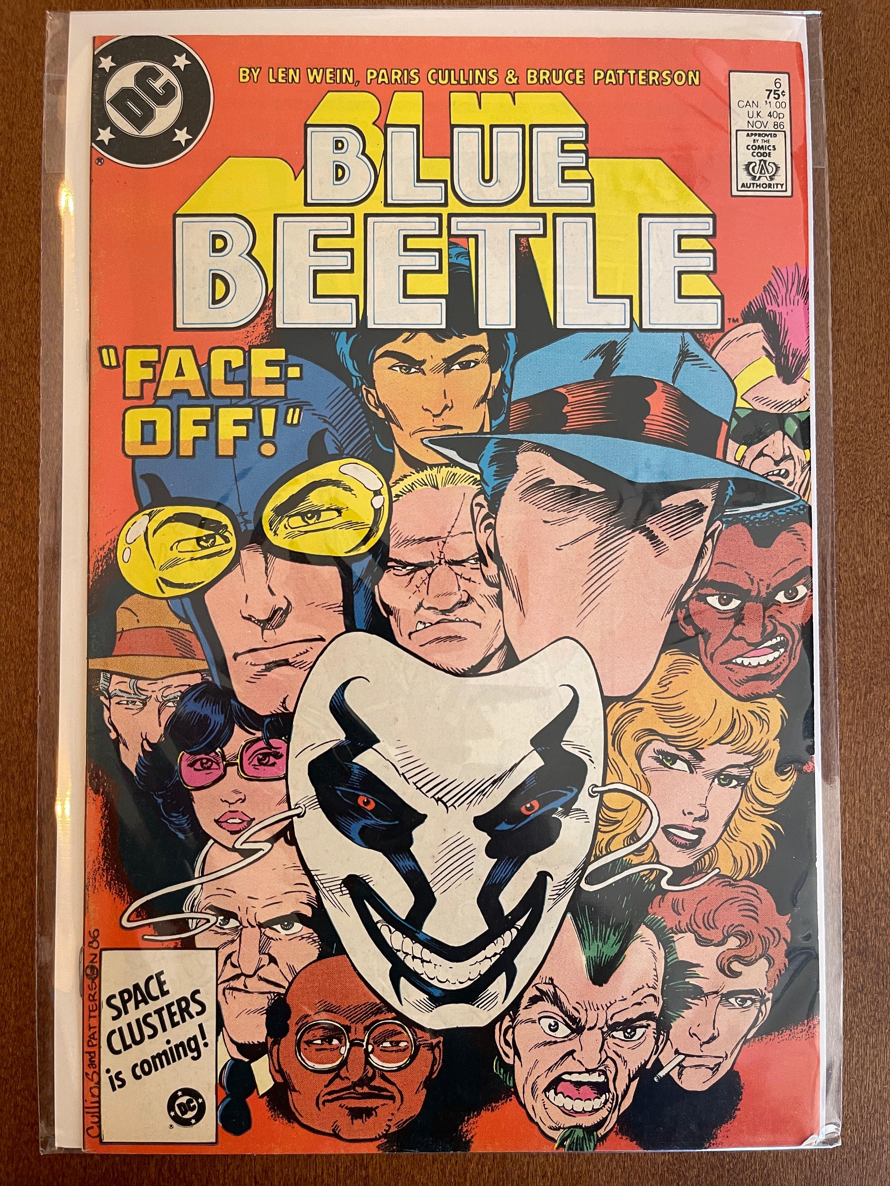 Blue Beetle Comic #6 DC Comics 1986 Copper Age Comic Question Muse Wild Ones