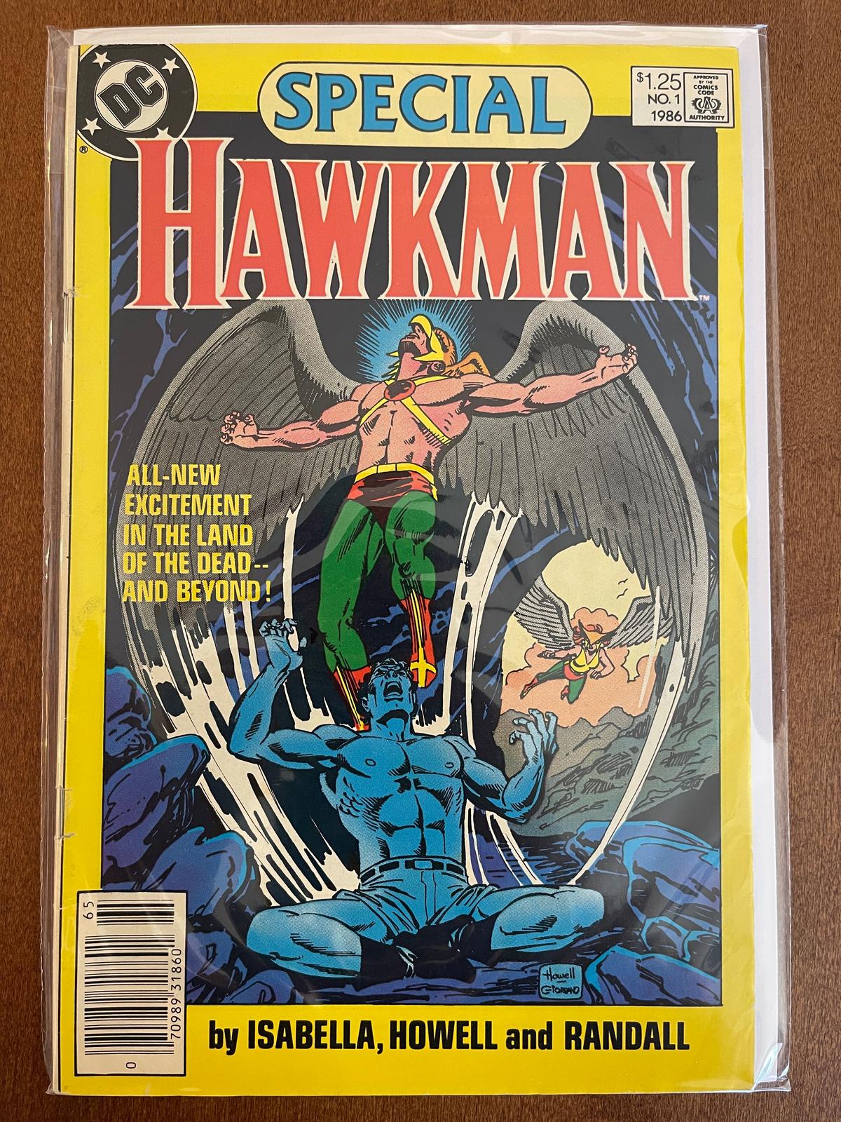Hawkman Special Comic #1 DC Comics 1986 Copper Age KEY 1st Issue