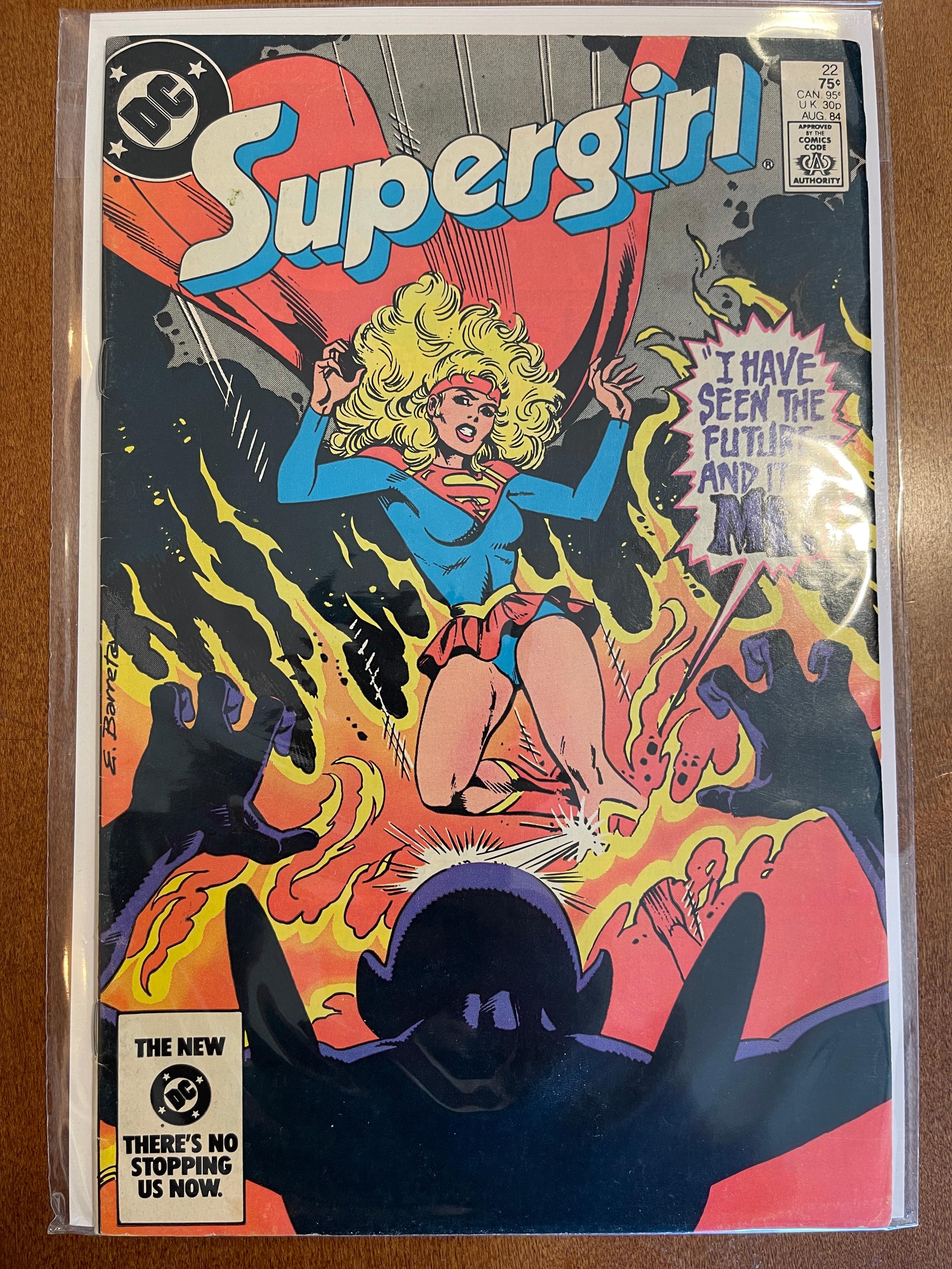 Supergirl Comic #22 DC Comics 1984 Bronze Age Barry Metzner