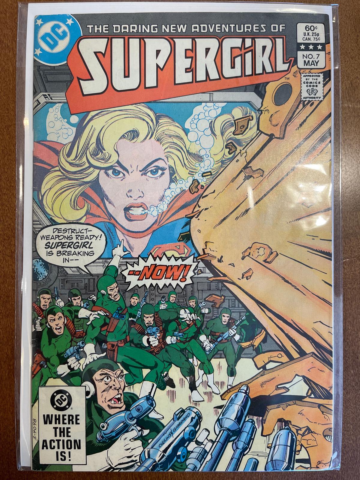 Supergirl Comic #7 DC Comics 1983 Bronze Age Lois Lane