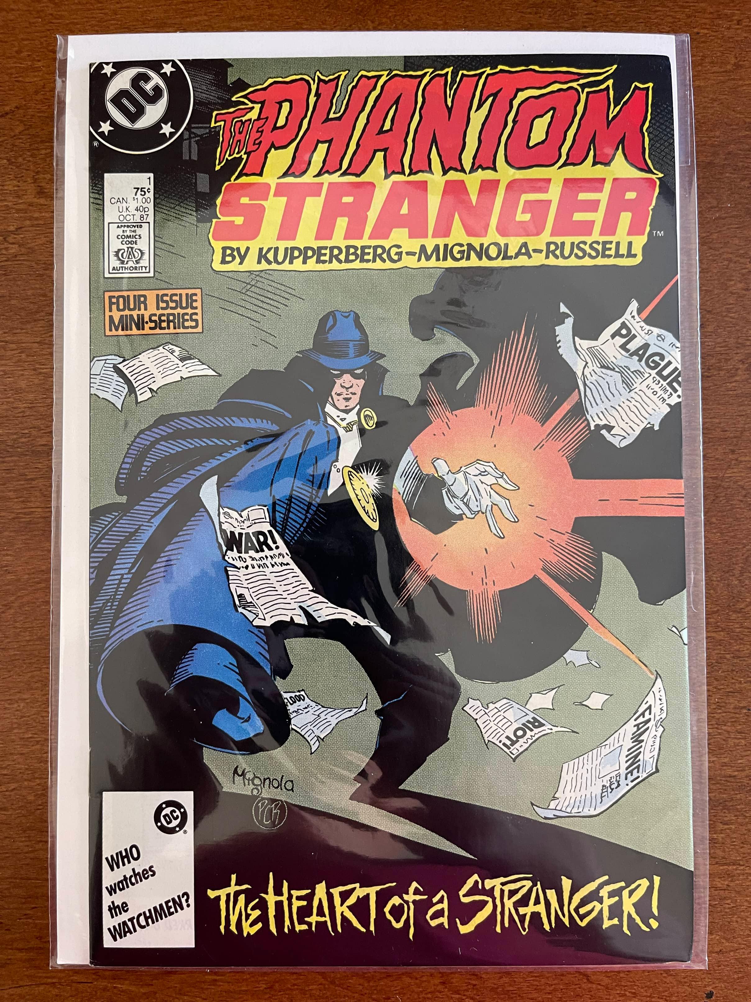 Phantom Stranger Comic #1 DC 1987 Copper Age Key First Issue Eclipso
