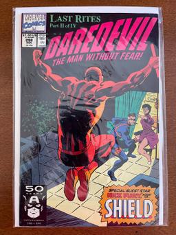 Daredevil Comic #298 Marvel Comics 1991 Last Rites Nick Fury