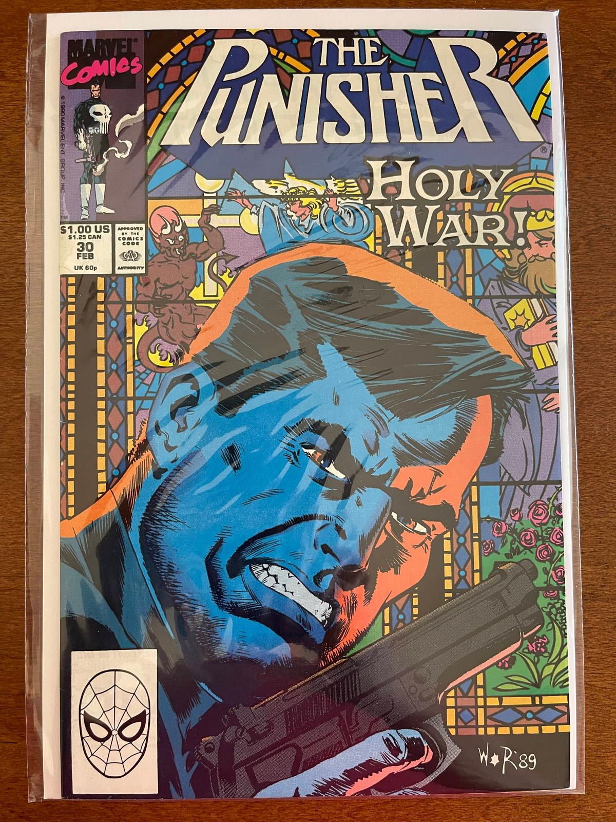 Punisher Comic #30 Marvel Comics 1990 Copper Age