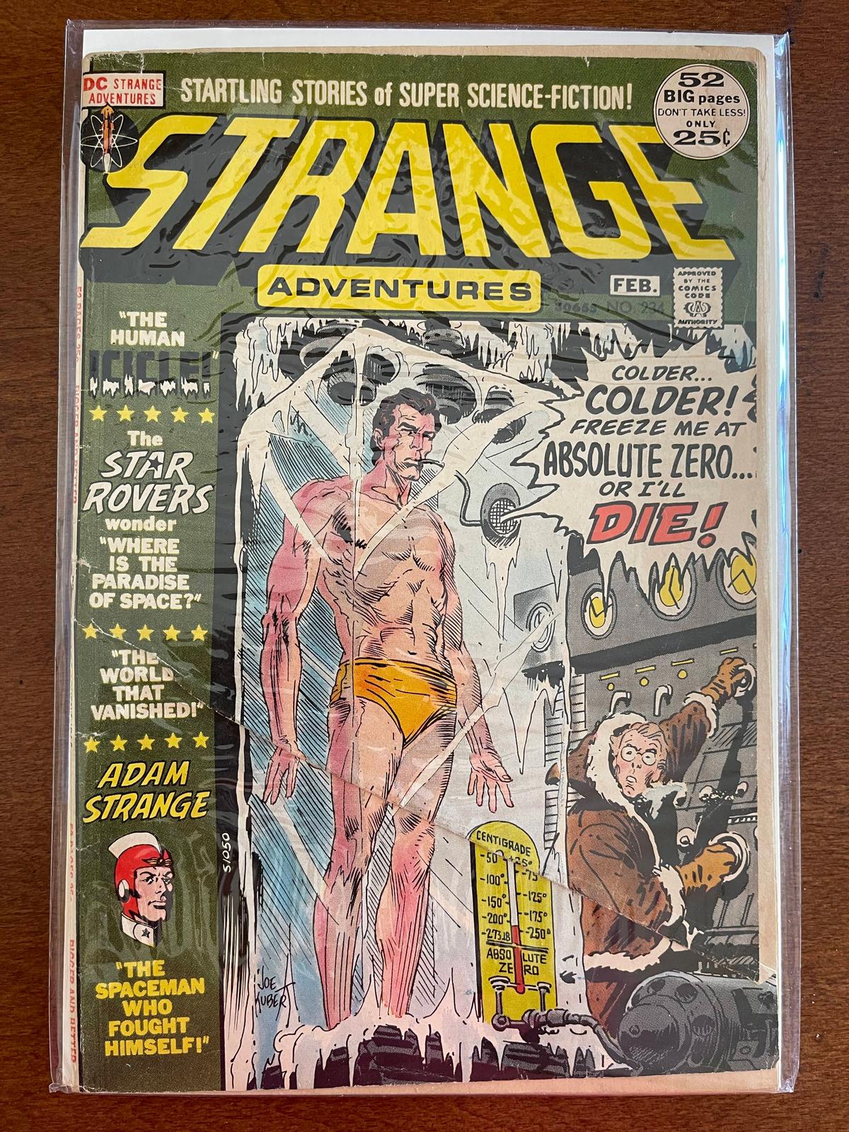 Strange Adventures Comic #234 DC Comics 1972 Bronze Age Adam Strange Reprint