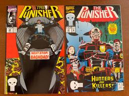 2 Punisher Comics #48 and #73 Marvel Comics 1992