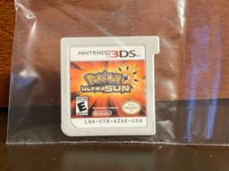 Pokemon Ultra Sun Nintendo 3DS Game Cartridge Clean Tested Works Great