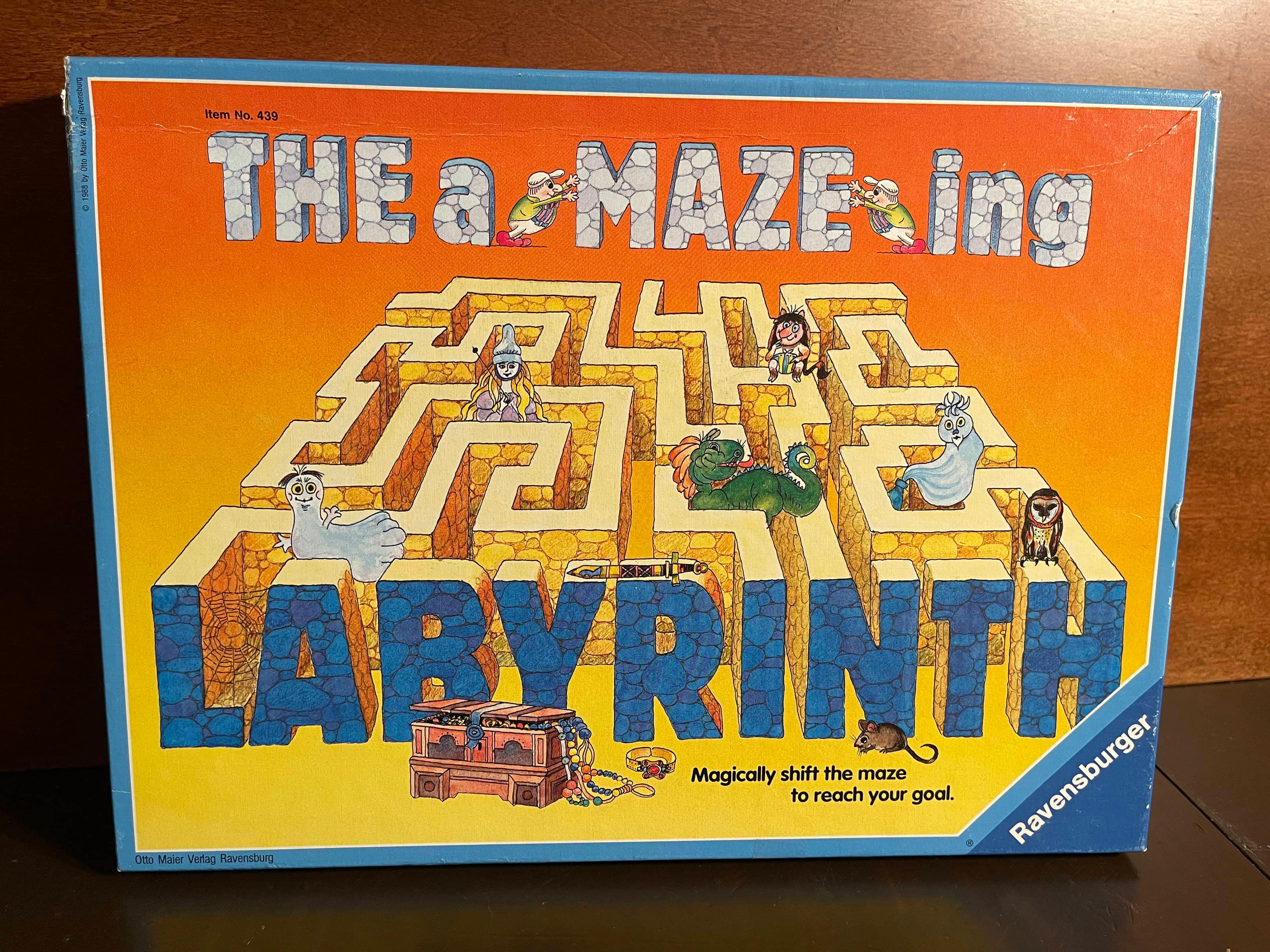 Labyrinth Maze Board Game by Ravensburger Descovery Toys