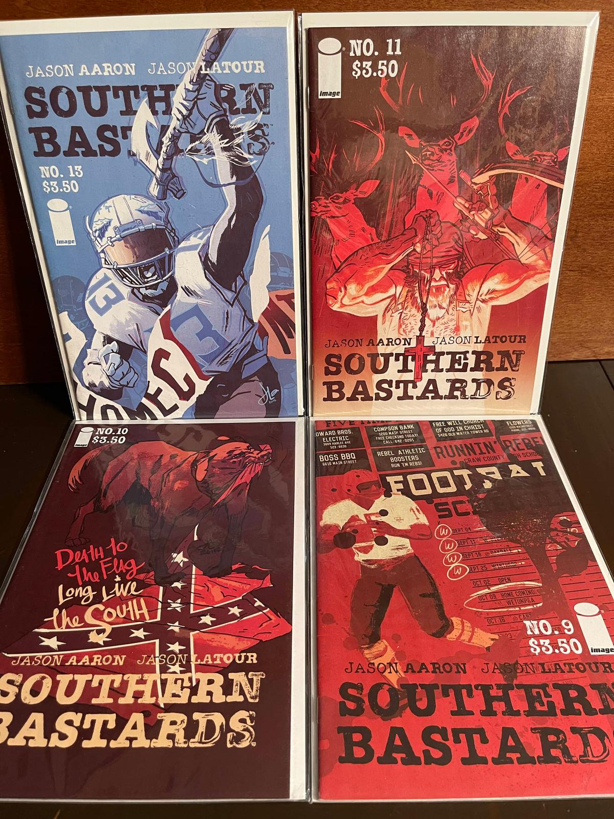 4 Issues Southern Bastards Comic #9 #10 #11 #13 Image Comics