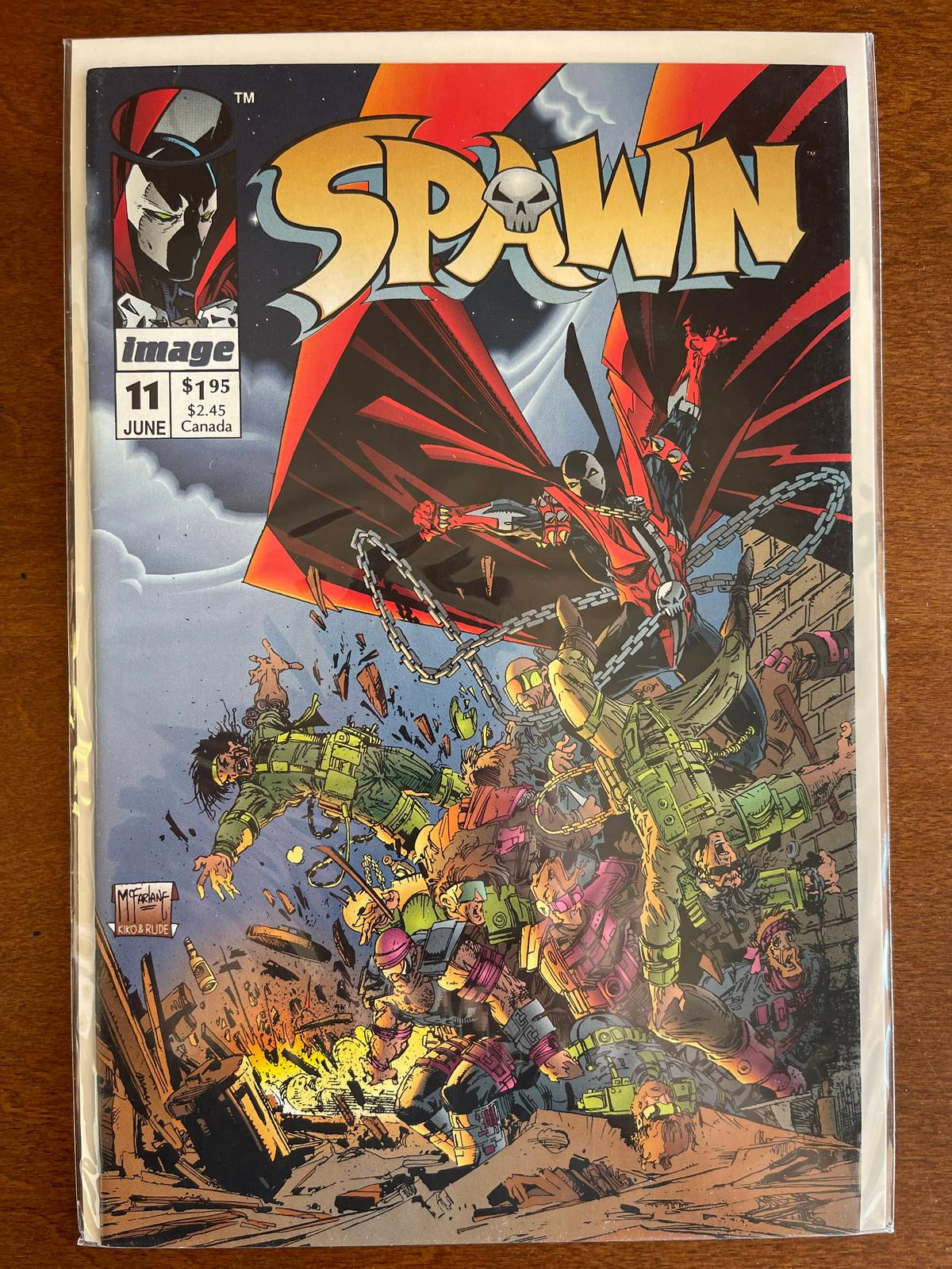 Spawn Comic #11 Image Comics Todd McFarlane Frank Miller Poster By Geof Darrow