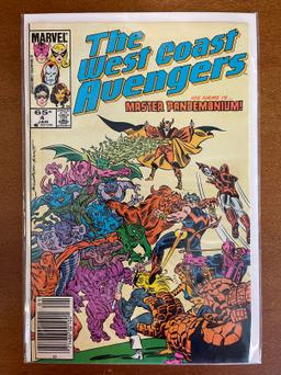 West Coast Avengers Comics #4 Marvel Comics 1986 Copper Age KEY 1st Appearance of Pandemonium