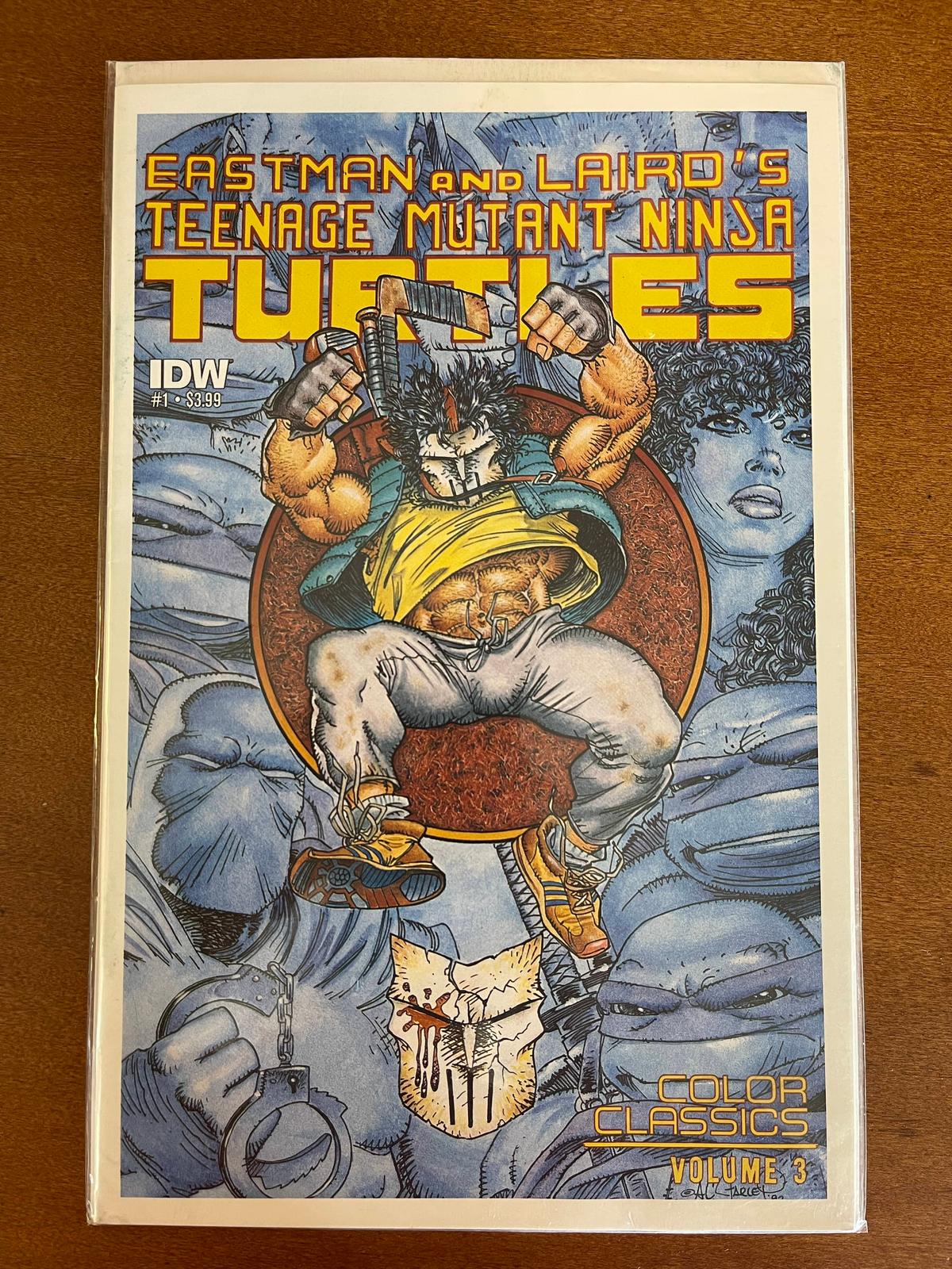 Teenage Mutant Turtles Color Classics Comic #1 IDW Volume 3 KEY 1st Issue