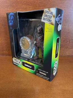 Star Wars Power of the Force Chewbacca Figure with Coin 1997 Special Limited Edition NEW Kenner Luca