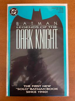 Batman Legends of the Dark Knight Comic #1 DC Comics 1989 Copper Age KEY 1st Issue