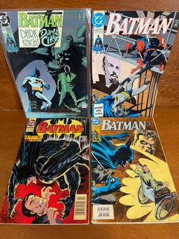 4 Issues Batman Comic #446 #454 #480 & #515 DC Comics Troika Dark Knight Dark City and More