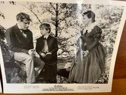 Three Burt Lancaster Photos with Studio Text at Bottom Elmer Gantry The Kentuckian Vera Cruz