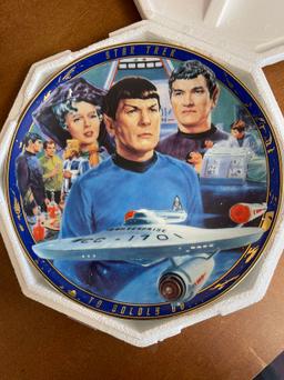 The Journey to Babel from the Star Trek Original Episodes Plate Collection #2873A With COA From The