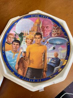 The Menagerie from the Star Trek Original Episodes Plate Collection #0077A With COA From The Hamilto