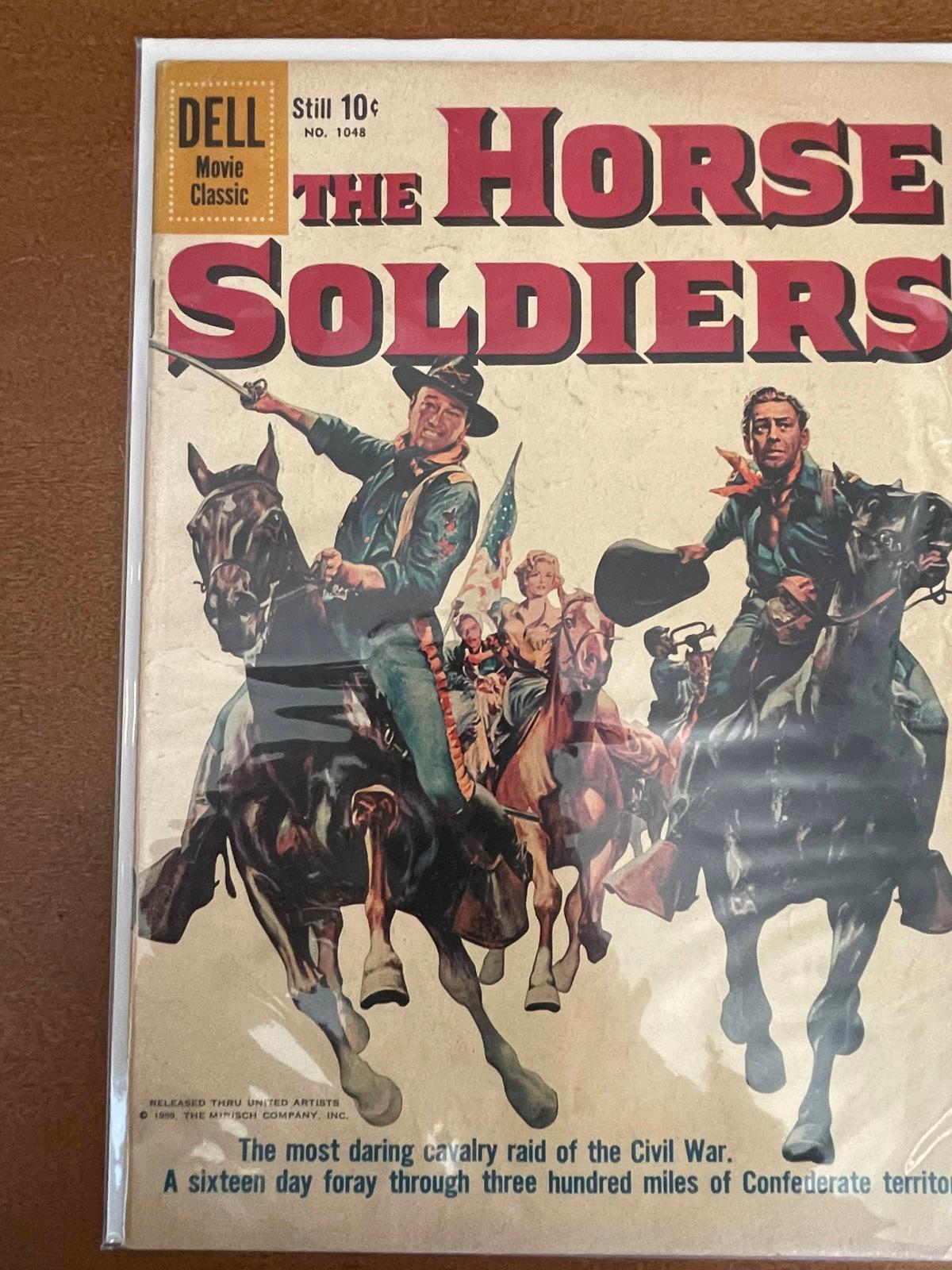 Four Color Comic #1048 Dell 1959 Silver Age Western Movie Comic 10 Cents John Wayne