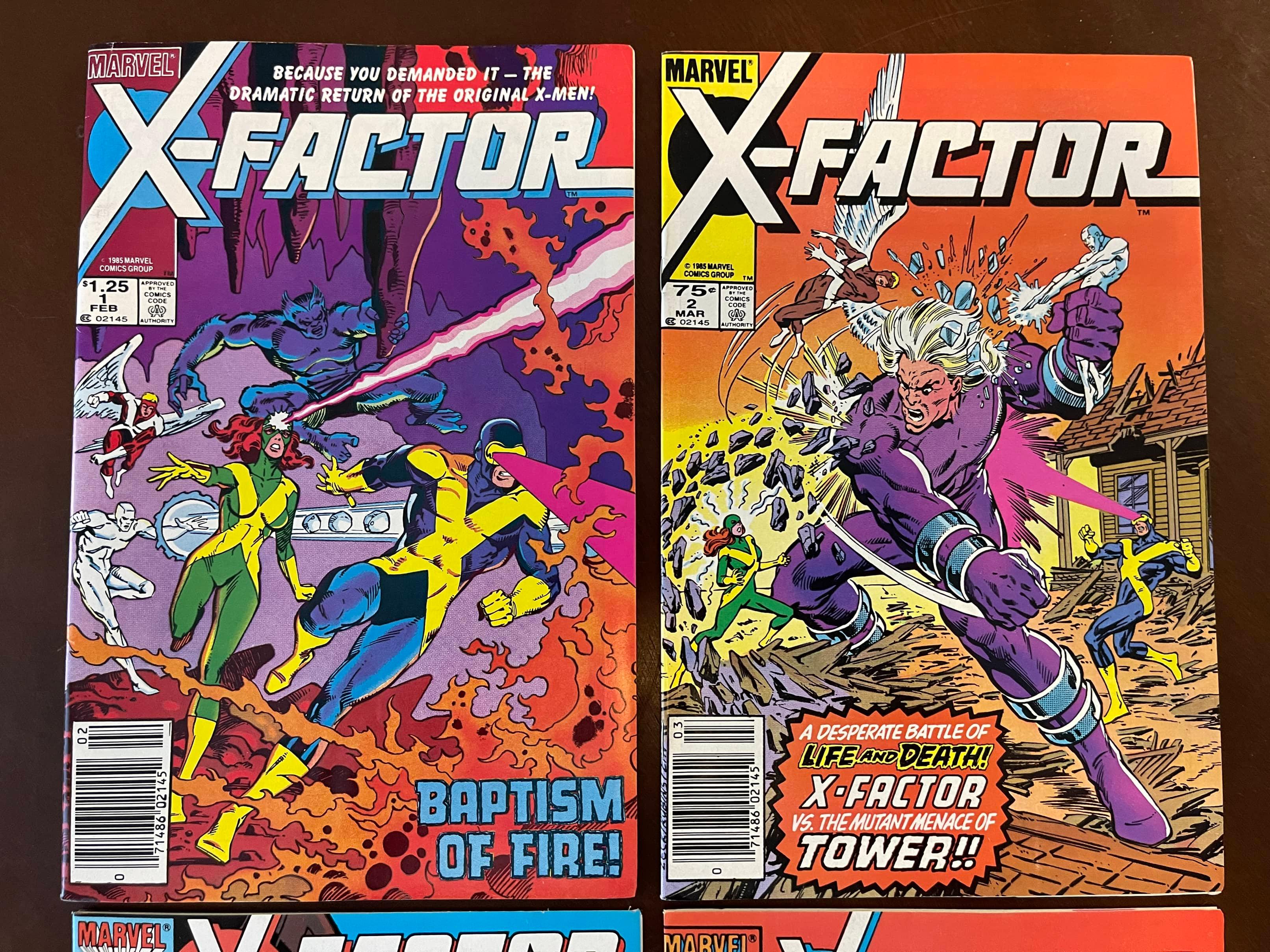 4 issues of X-Factor Comics #1-4 Marvel includes 3 KEYS First Appearances and First issue