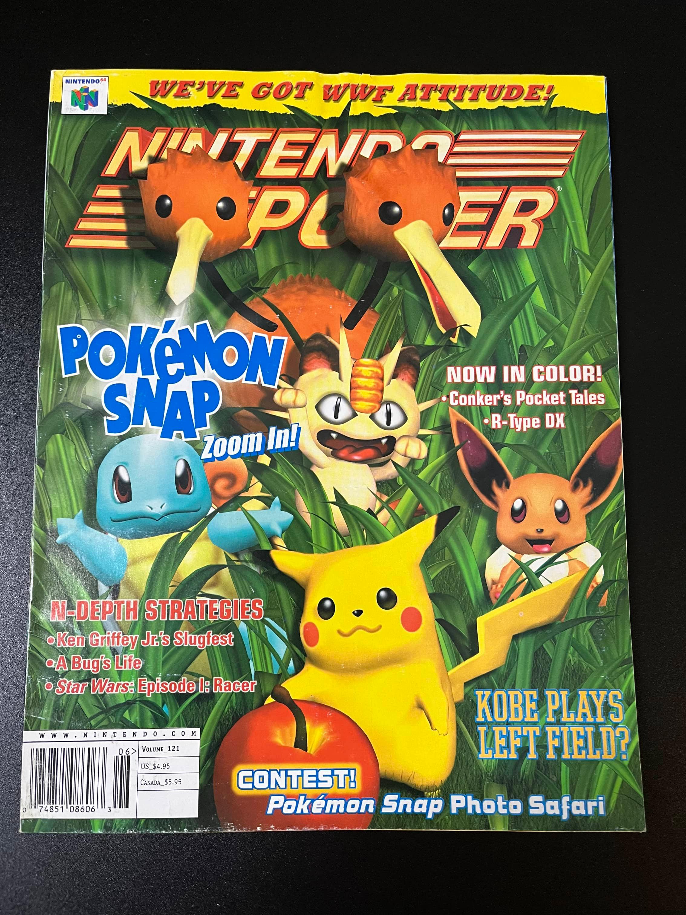 Nintendo Power Magazine #121 Nintendo of America 1999 Pokemon Snap