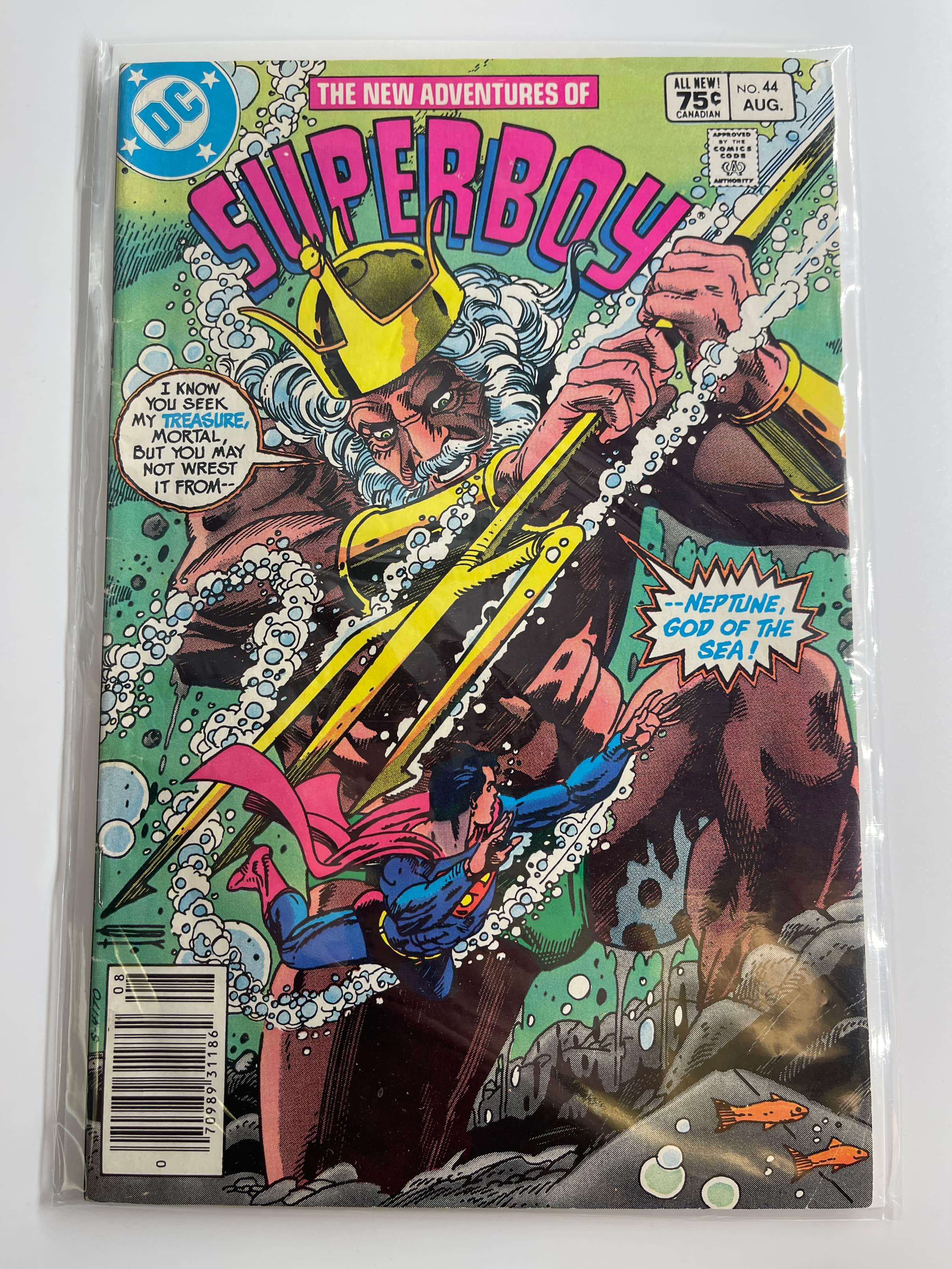 New Adventures of Superboy Comic #44 DC 1983 Bronze Age 75 Cents