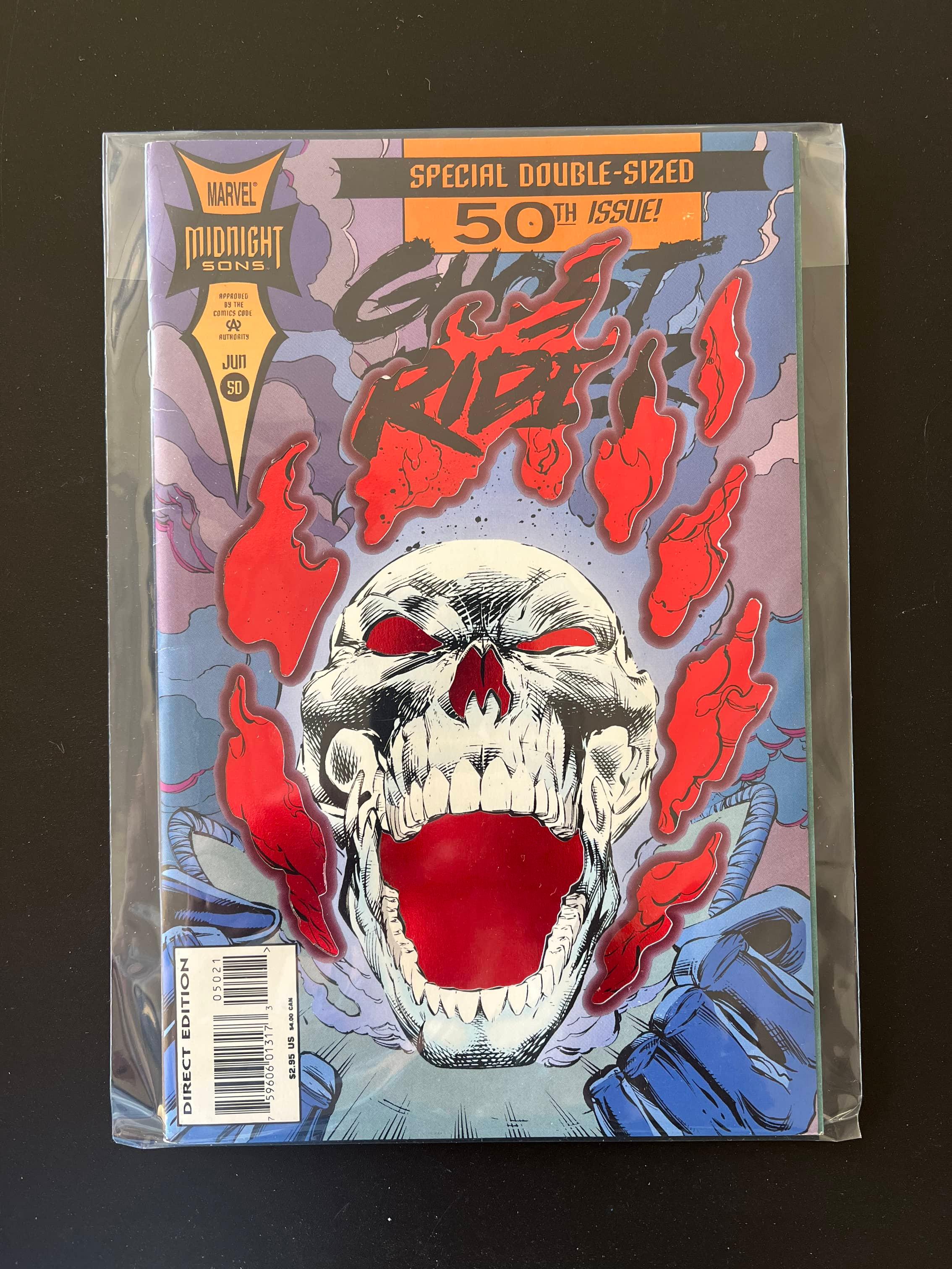 Ghost Rider Comic #50 Marvel Comics KEY Special Double Sized 50th Issue