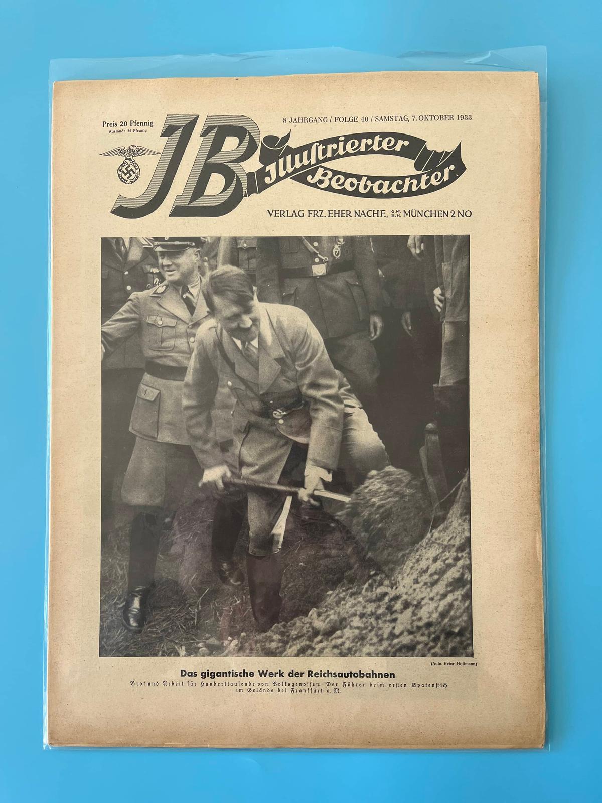 1933 Nazi Party Propaganda Magazine