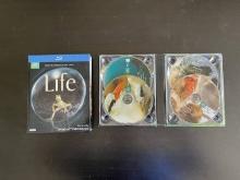 Like NEW Life 4 Blu-ray Set BBC Earth From the Makers of Planet Earth Narrated by David Attenborough