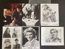 Group of (6) Signed Celebrity Photographs